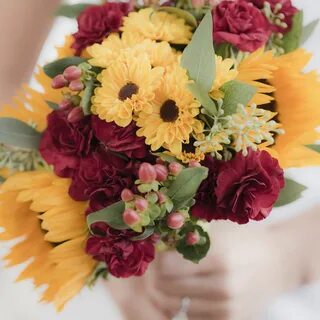 Flowers with hydrangea Wedding Flowers Bridal Bouquet Burlap