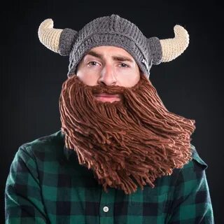 Viking Beard Hat Beardo ® in 2022 Beard hat, Crochet beard h
