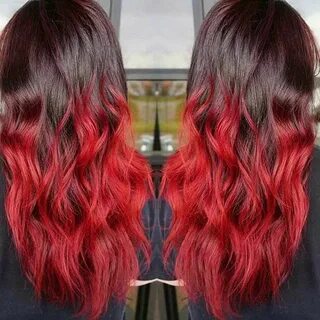 31 Best Red Ombre Hair Color Ideas - Page 2 of 3 - StayGlam 