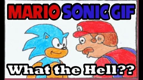 Sonic Mario Gif - Sonic and Mario Kissing - YouTube