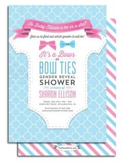 20 Best Gender Reveal Party Invitation Ideas - Home, Family,