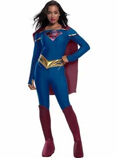 supergirl Adult Costume - PartyBell.com