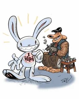Sam & Max created by Steve Purcell Anime characters, Fan art