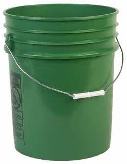 Buy Hudson Exchange Premium 5 Gallon Bucket, HDPE, Green Onl