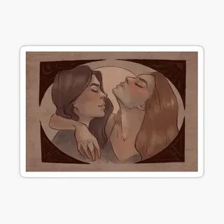 Lesbian Moon And Sun Stickers Redbubble