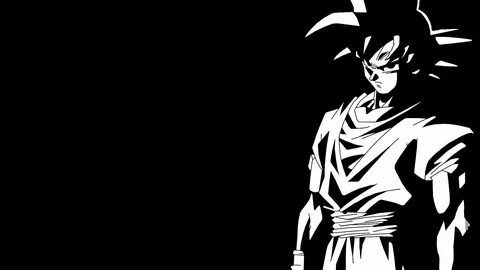 View 27 Goku Black And White Wallpaper - bmp-a