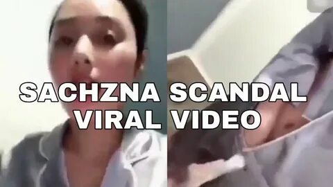 Sachzna Laparan Scandal Video - YouTube