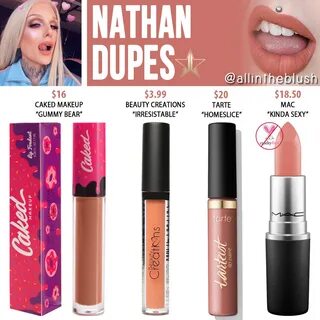 Jeffree Star Nathan Velour Liquid Lipstick Dupes - All In Th