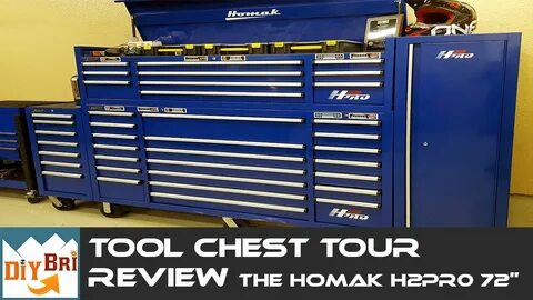 Complete Homak H2Pro 72in Tool Box Review & Tour - YouTube