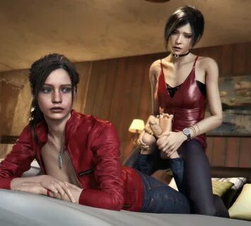 Yaoi pinup ada wong+claire redfield