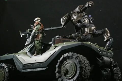 Halo Reach Warthog, UNSC Trooper, Spec Ops Elite toothpicVic