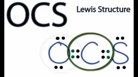 OCS Lewis Structure: How to Draw the Lewis Structure for OCS