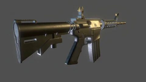 M4A1 - Download Free 3D model by William Wilkie (@wewillywil