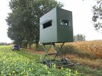 New Mobile Tower Hunting Blind Hydraulic Lift Deer Stand on 
