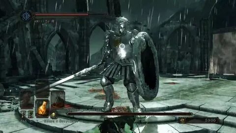 Dark Souls 2 SoFS - 16 Зеркальный рыцарь (Лучник) - YouTube