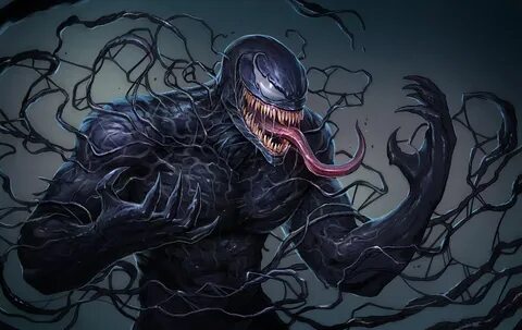 Фото на сайте DeviantArt произведения искусства Venom - бесп
