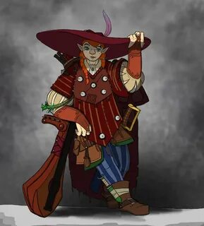 Dnd Gnome Bard - Floss Papers