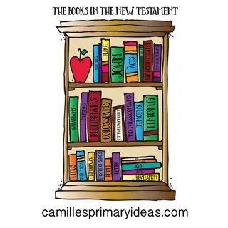 The Books in the New Testament Interactive Bookshelf! - Sing