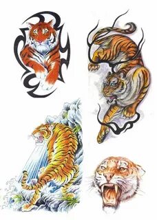 Tiger Tattoo Designs Angry Tiger Tattoo Design Art Designs F