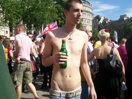 Pride London 2009: Anti-gravity jeans London Gay Pride 200. 