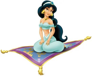 Princess Jasmine on the Magic Carpet Disney characters jasmi