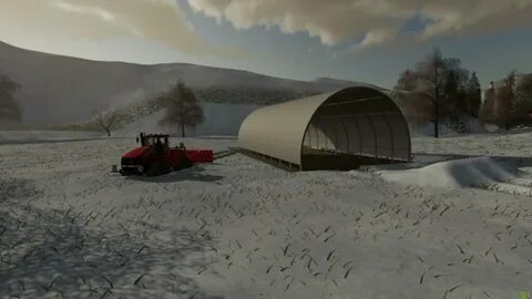 FS19 Hay Shed v1.1.0.0 - Farming Simulator 17 mod / FS 2017 