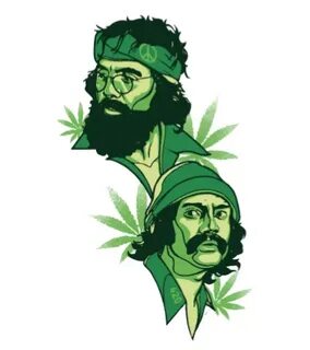 Cheech And Chong Cartoon Png