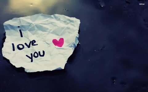 I Love You on Paper Wallpapers - 1920x1200 - 319941