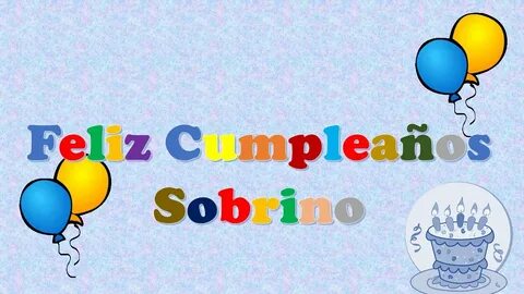 Tarjeta - postal virtual animada de feliz cumpleaños ☺ Sobri