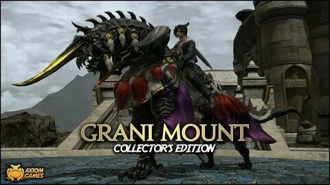 FFXIV: Shadowbringers - Grani Mount (Collector's Edition) - 