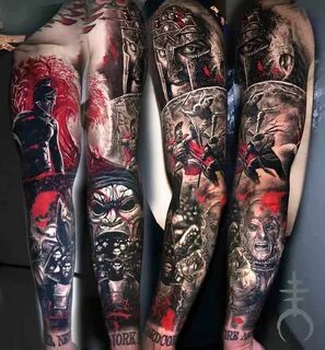 300 Tattoo Sleeve Best Tattoo Ideas Gallery Spartan tattoo, 