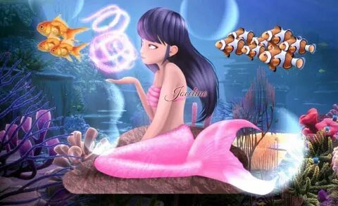 Marinette as Mermaid by Jocelinetav on DeviantArt Miraculous