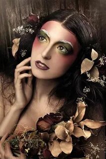 Halloween makeup - Wood Nymph Fairy makeup, Fantasy makeup, 