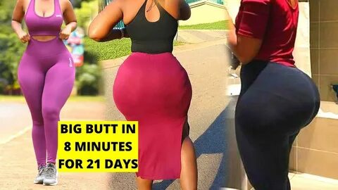 8 Minutes Big Round Butt - Painless Workout Butt Expansion A