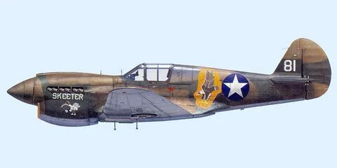 Asisbiz Curtiss P-40E Warhawk 49FG9FS White 81 John Landers 