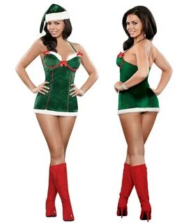 Adult Women Ladies Christmas party Fancy Dress Costume Sexy 