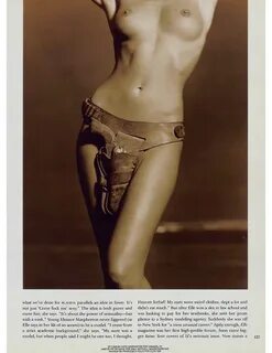 Elle Macpherson Nude Playboy Photos Vintage Wall Art Decor E