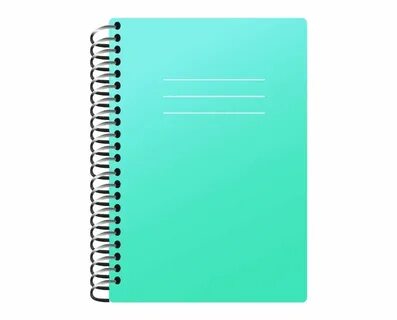 Free Notebook, School Notebooks, School Clipart, Png - Trans