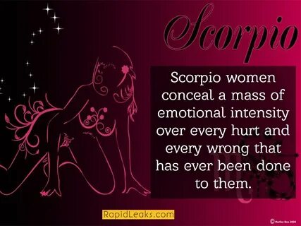 11 Psychological Facts about Scorpio Women/Girl