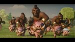 Best hog attack on maxed th 9 - YouTube