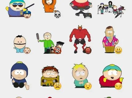South Park Stickers Set