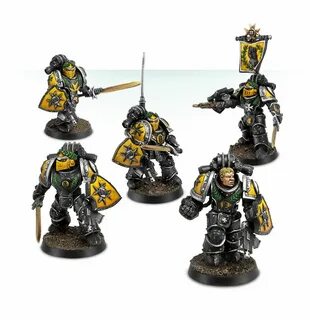 Imperial Fists Legion Templar Brethren Upgrade Set Miniset.n