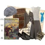 Nancy Drew-inspired wardrobe. Oh my goodness, this makes me 