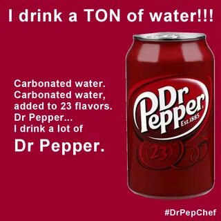 I drink a ton of water! Stuffed peppers, Dr pepper, Drinks