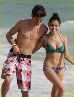 Full Sized Photo of madison beer jack gilinsky beach kiss bi