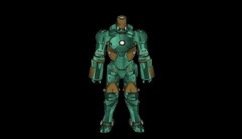 3D Printed Iron Man Mark 37 - Hammerhead by Gnarly 3D Kustom