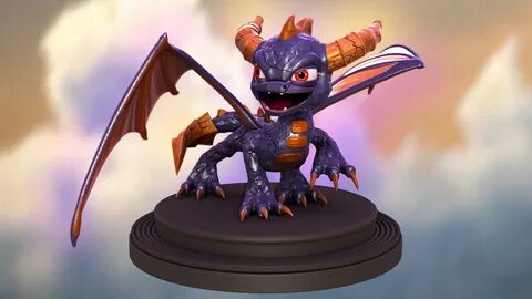 Image Plane: Skylanders Spyro prototype