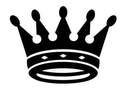 Free King And Queen Crown Silhouette, Download Free King And