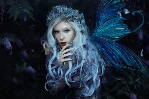 Violet dreams... Bella kotak, Fantasy photography, Fairytale