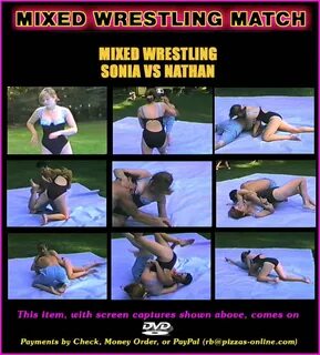 FEMALE FIGHTING ON DVD - JUDELL DULONG MIXED WRESTLING & BOX